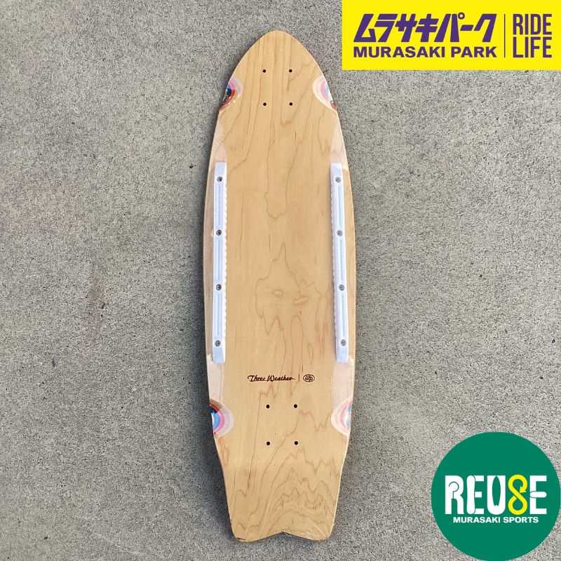 ムラサキパーク公式】THREE WEATHER スリーウェザー スケートボード