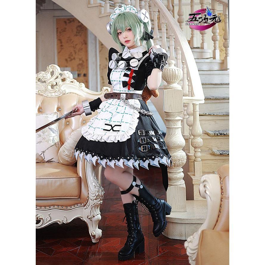 五次元 ゼンゼロ イヴリン コスプレ フルセット ウィッグ付き 五次元