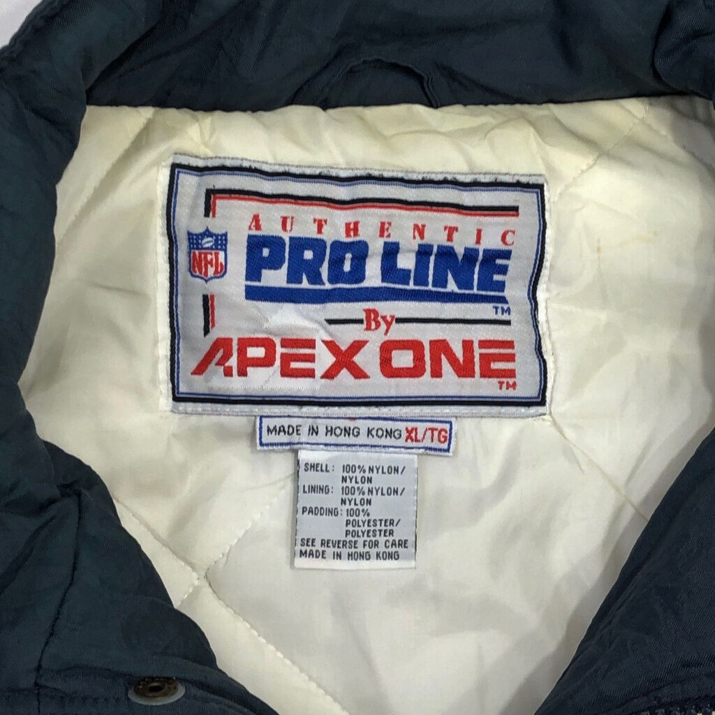 90年代 NFL シカゴ・ベアーズ 中綿 ナイロン スタジアム