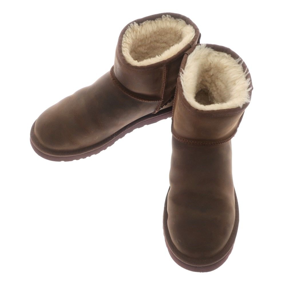 中古】アグ UGG クラシックミニ オイルドヌバックレザー