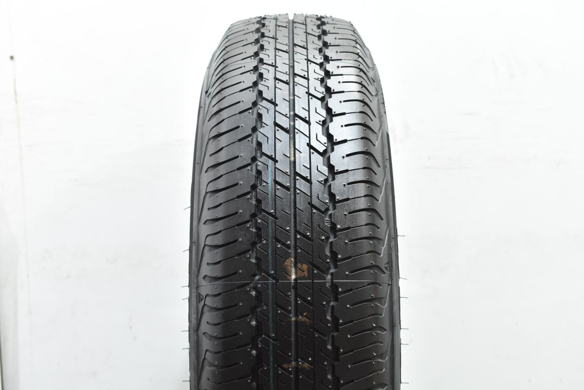 【バリ溝】24年製低走行195/80R15ジムニーシエラダンロップ ダンロップ GRANDTREK AT20 195/80R15 新車外し 2024年製造 4本