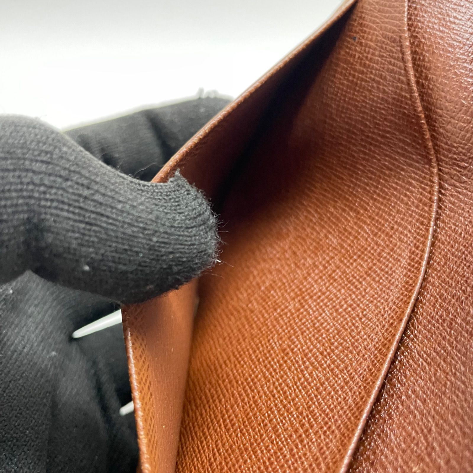 1994 LOUIS VUITTON ルイヴィトン モノグラム 折り財布 トレゾール L字