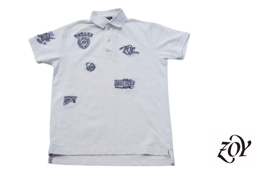 MARKu0026LONA マークアンドロナ 半袖ポロシャツ スターウォーズ 総柄