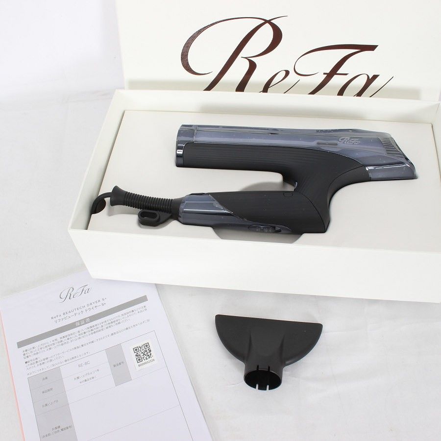 MTG ReFa BEAUTECH DRYER S RE-BC-03A ブラック ヘアドライヤー リファビューテック スマート 本体