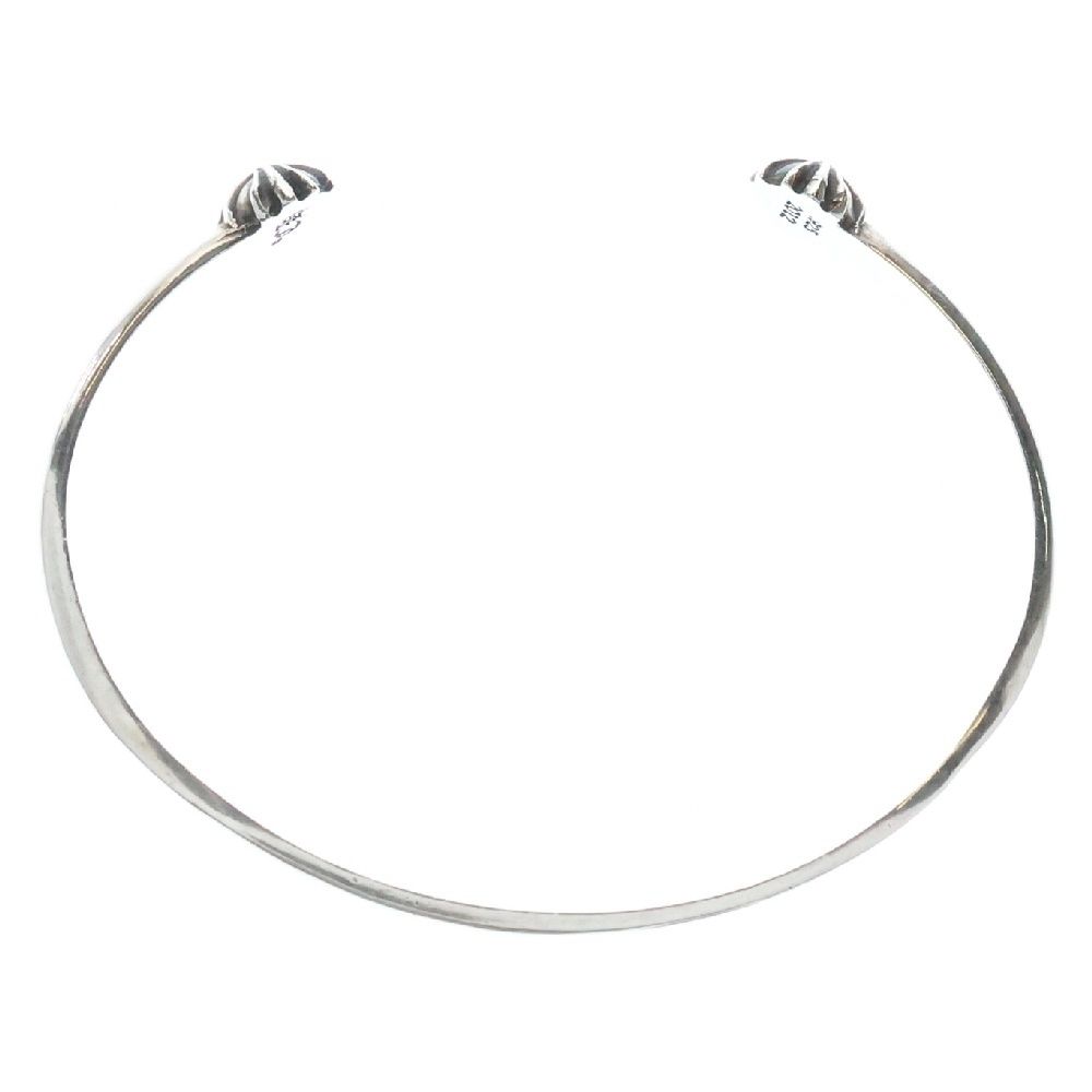 CHROME HEARTS (クロムハーツ) FLAT BANGLE フラットCHバングル