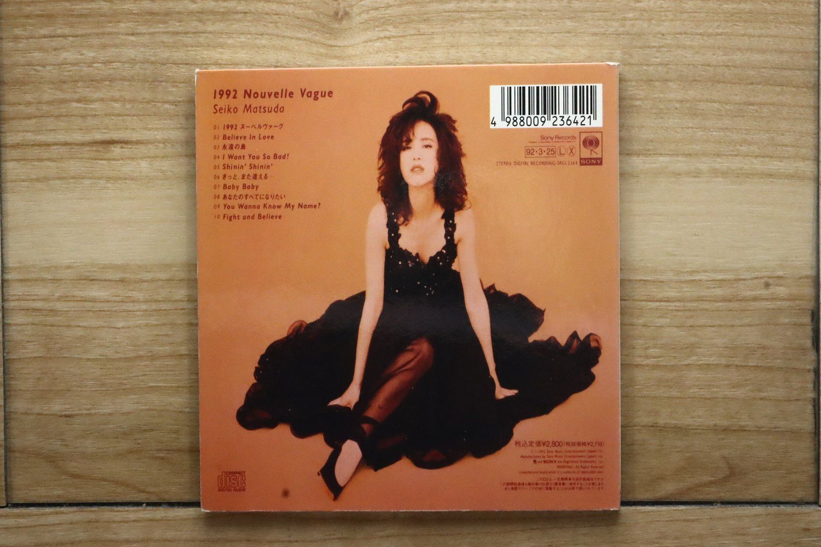 国内盤CD☆松田聖子/Seiko Matsuda□ 1992 Nouvelle Vague 【SRCL2364