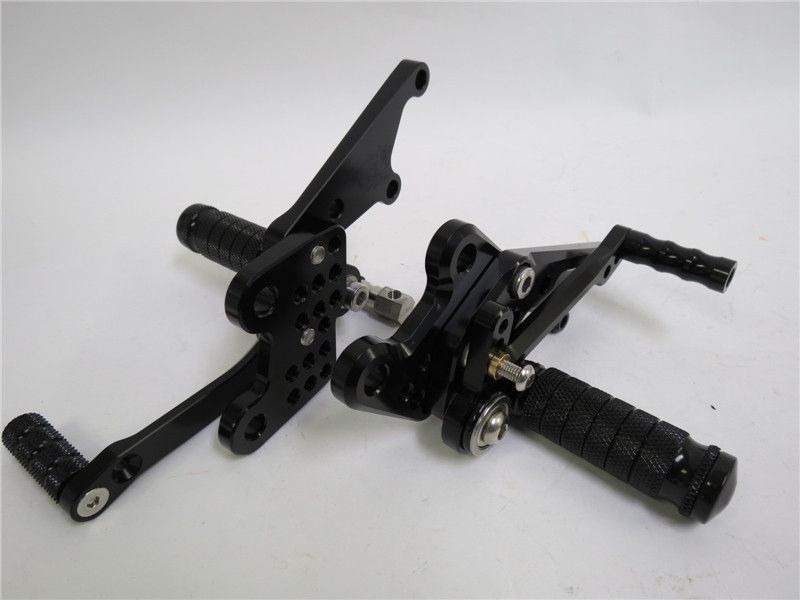 CNC 調整式 ZX-14 ZZR1400 2006-2011 バックステップ 黒