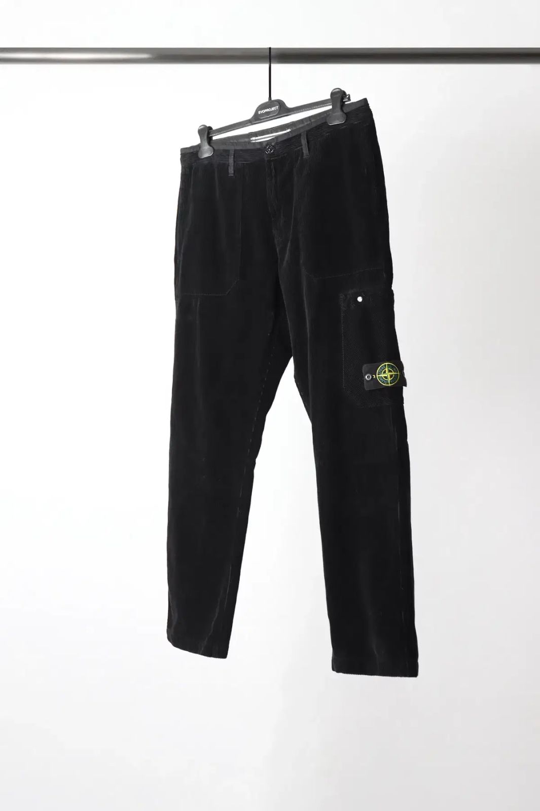 STONE ISLAND ストーンアイランド 24FW コーデュロイ パンツ 黒 32