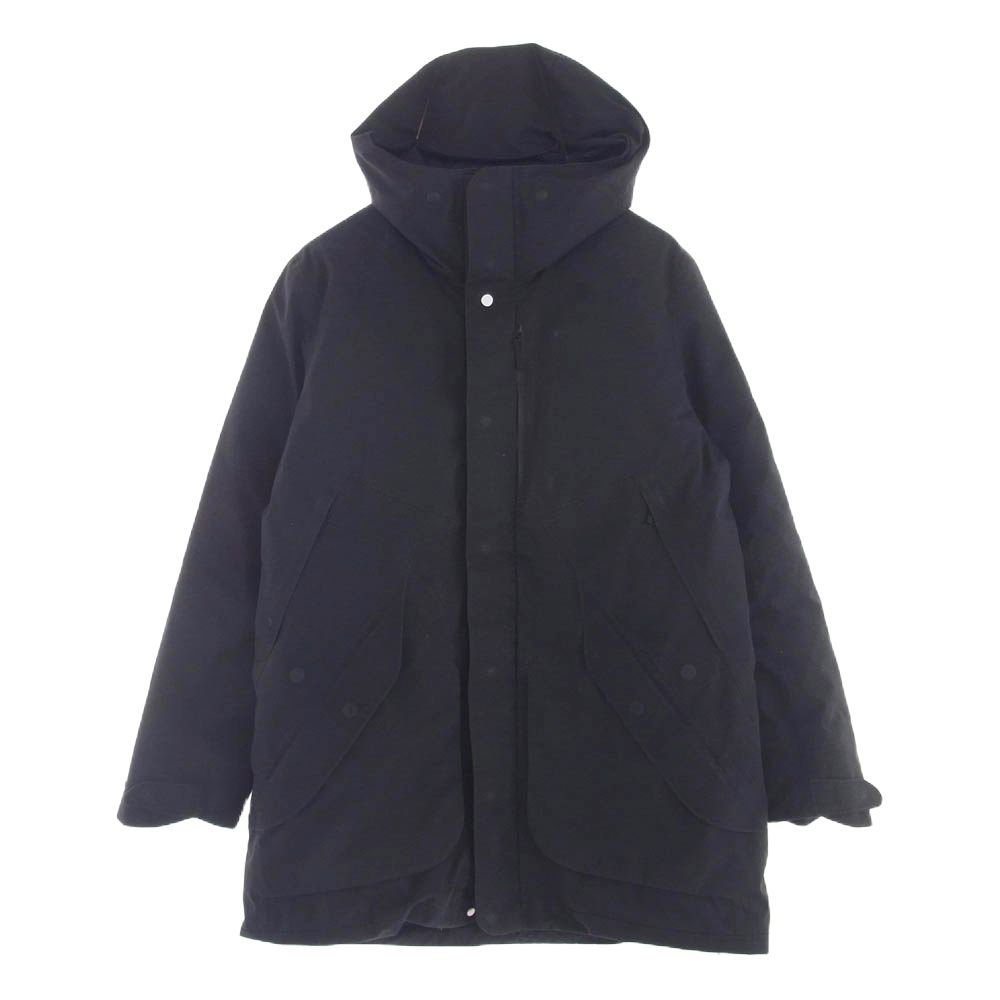 Goldwin ゴールドウィン GO111830P HOODED SPUR GORE-TEX DOWN COAT フーデッド シュプール ゴアテックス ダウン コート ブラック系 S【中古】