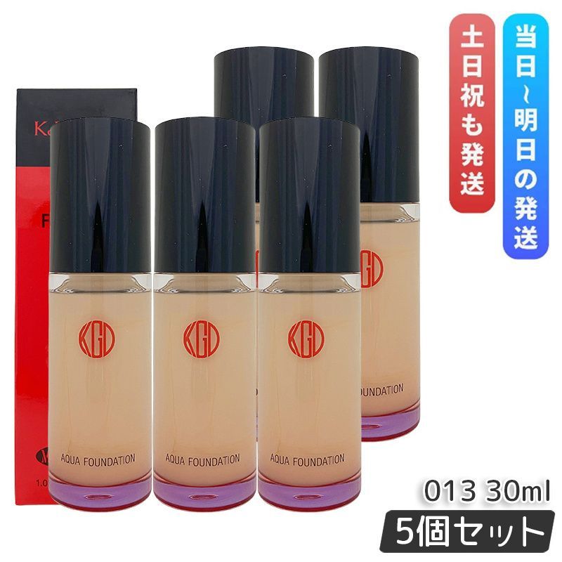 5個セット 江原道 Koh Gen Do マイファンスィー アクアファンデーション 30ml 013 カバー UV 化粧下地 日焼け止め 素肌 透明感 透明感 ツヤ こうげんどう