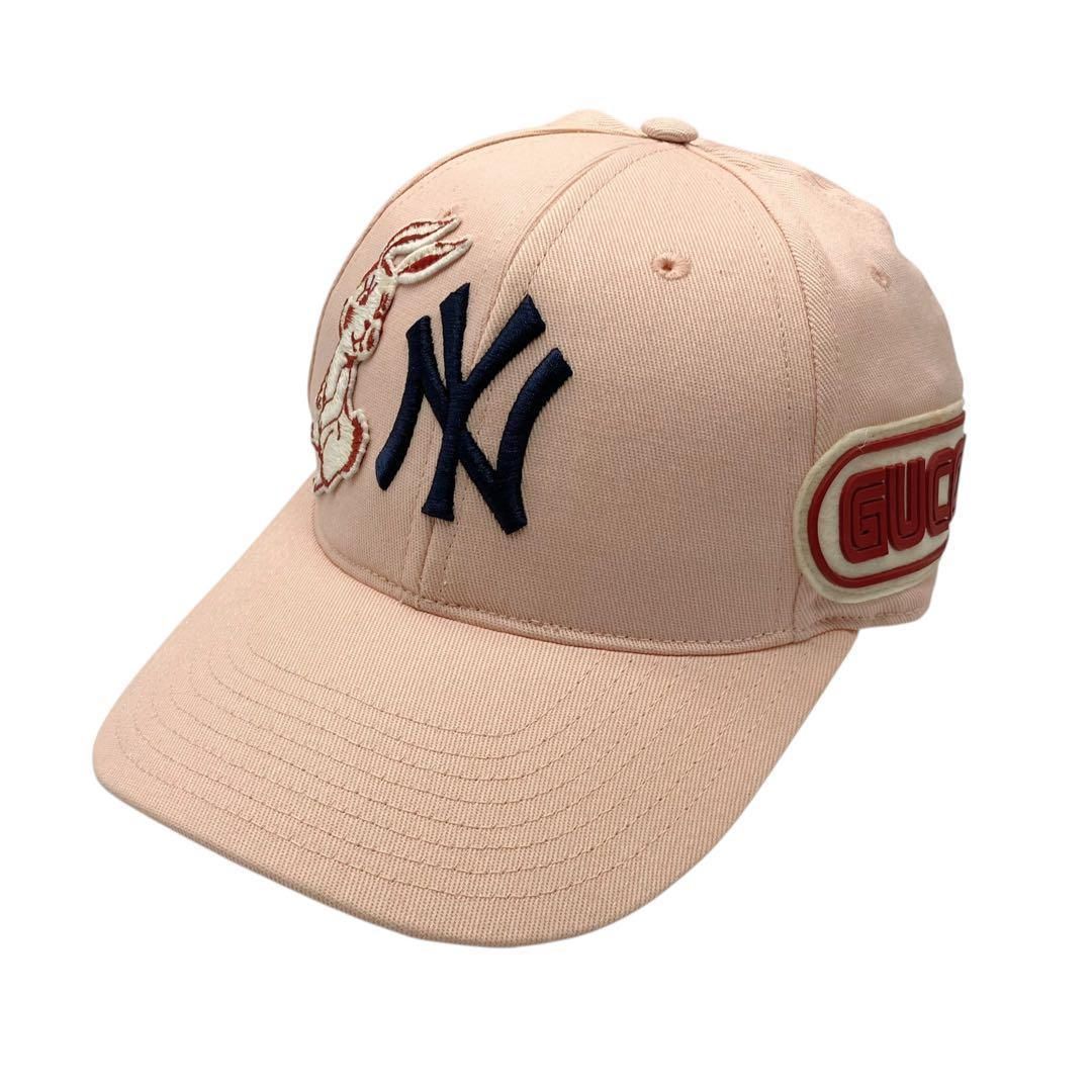 ほぼ♥ グッチ ニューヨーク ヤンキース ベースボールキャップ