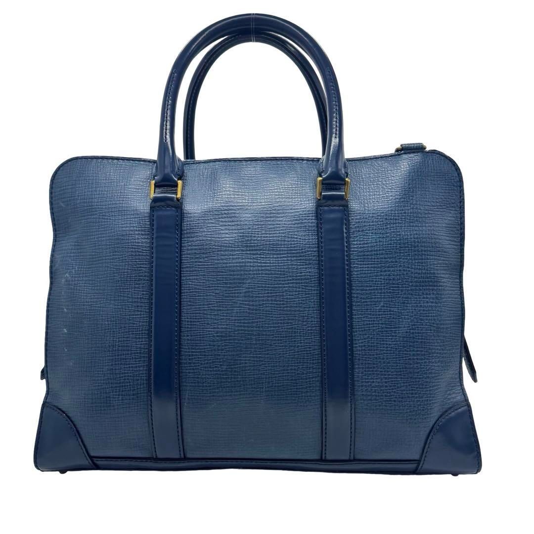 COACH コーチ 71013 レザー ブルー ビジネス ハンドバッグ メンズ COACH コーチ 71013 レザー ブルー ビジネス ハンドバッグ