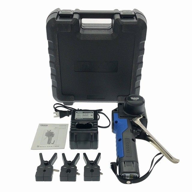 TASCO タスコ 7.2V 電動スマートフ ツール TA550SF クランプ3個 バッテリ1個 2.0Ah 充電器 ケース付 充電式 フ ー HRDEVELOPMENT_JP