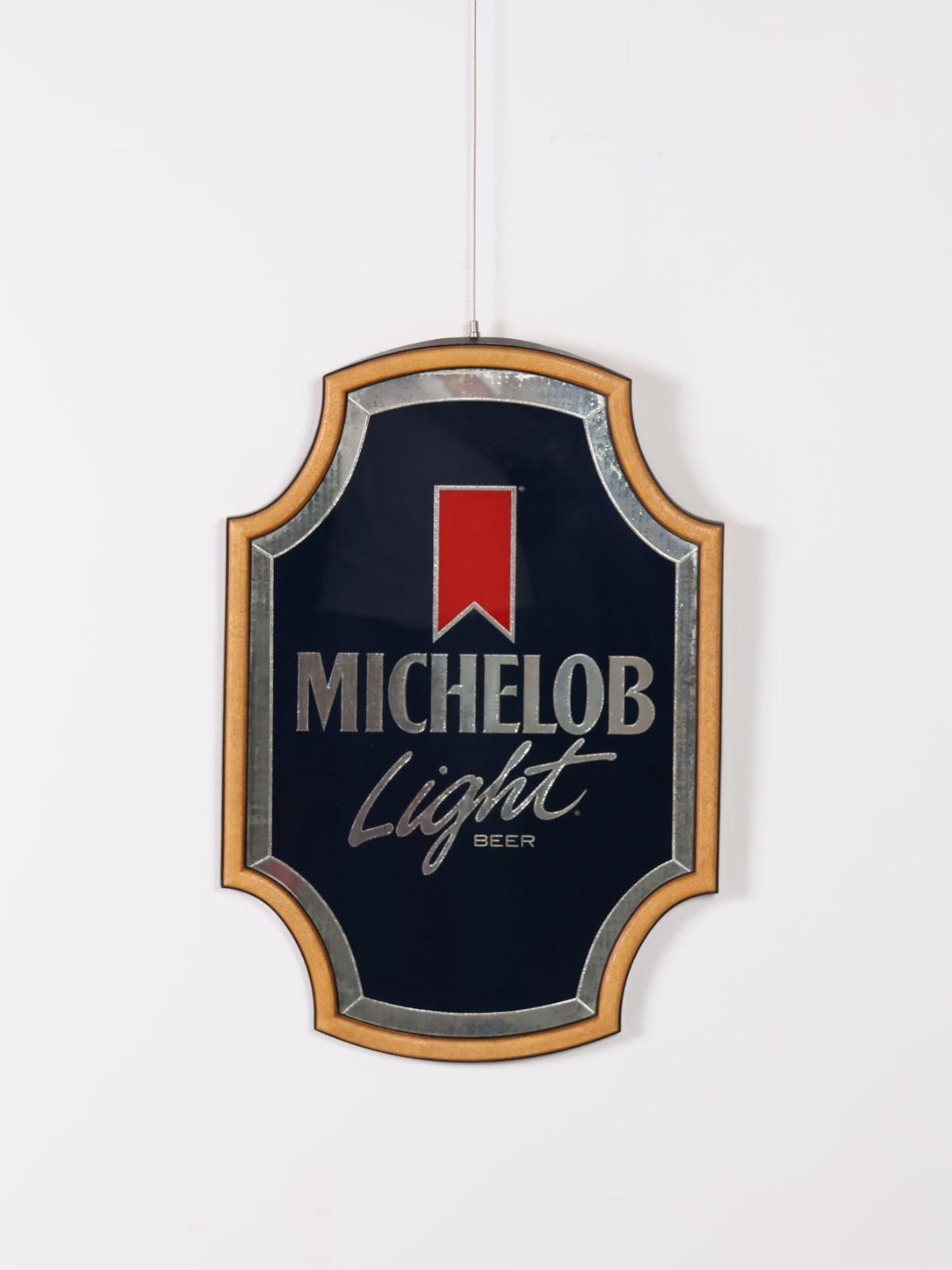 1980年代 ヴィンテージ Michelob Light パブミラー