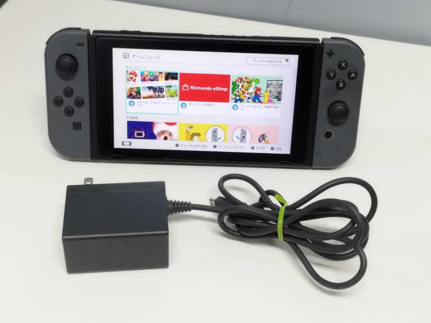 【完品・美品】Nintendo Switch 本体セット（2017年製・初期型） Nintendo Switch 初代 2017製 本体ジャンク品 付属品付