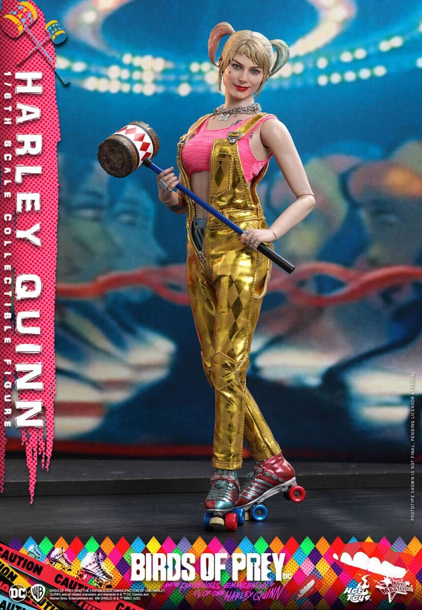 ホットトイズ 1/6 ハーレイ・クインの華麗なる覚醒 Birds of