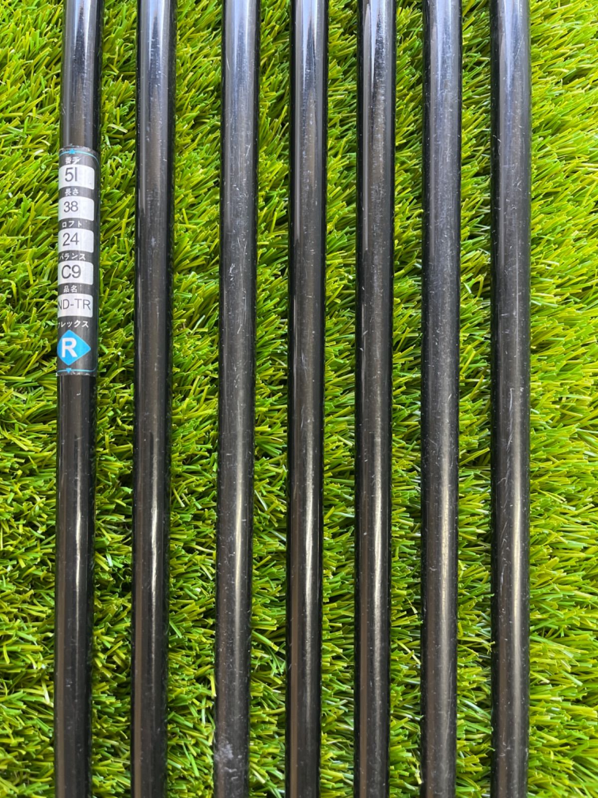 キャスコ INDEED TR 希少 高級アイアン7本 セット 右 flex–R