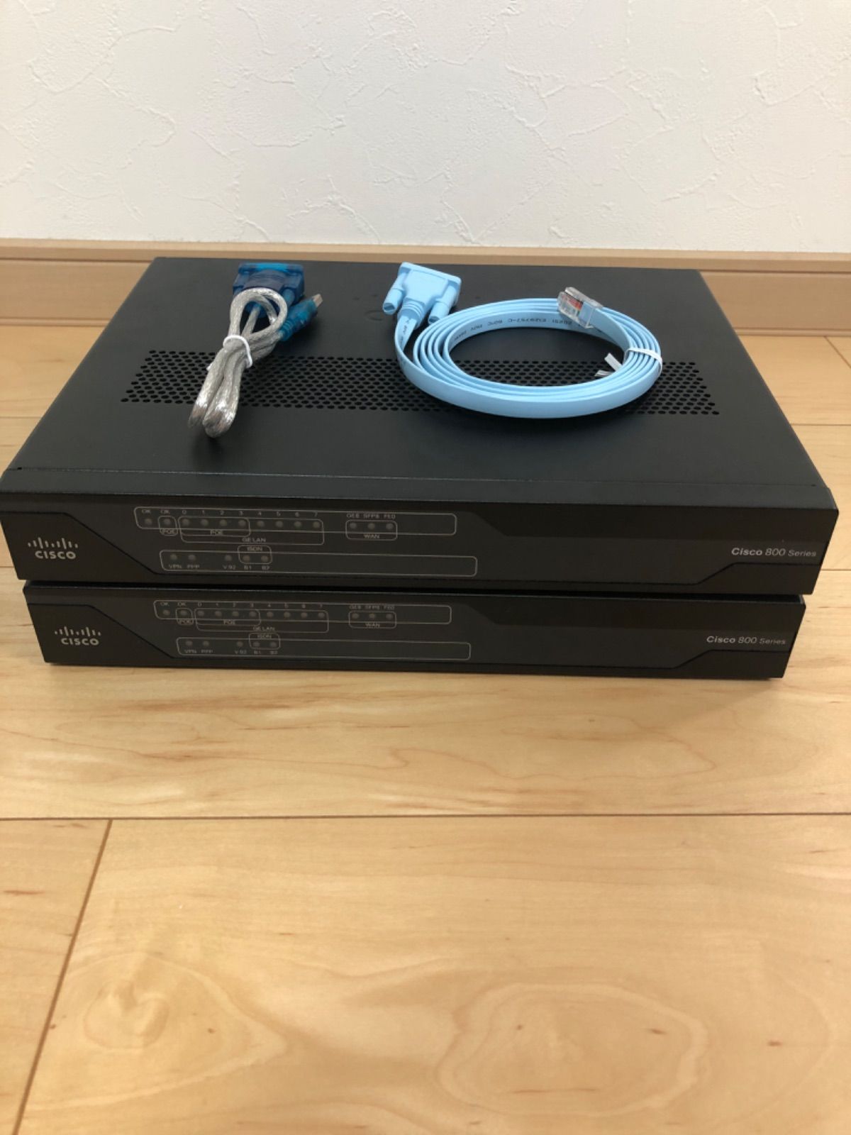 CCNA、CCNP】2台Cisco891FJ - メルカリ