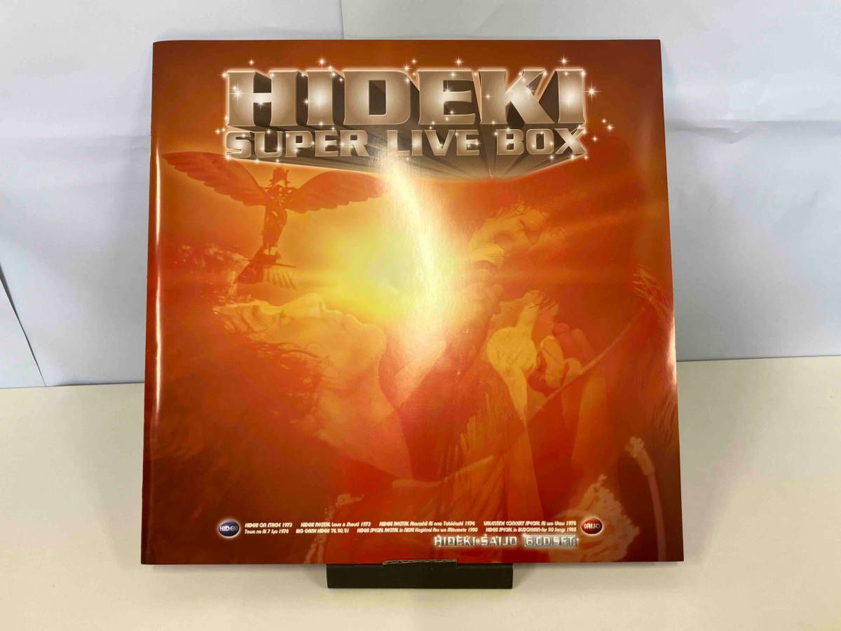 西城秀樹 CD HIDEKI SUPER LIVE BOX - メルカリ