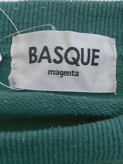 好評販売中 BASQUE magent スウェットシャツ mundoconstructor.com.ec