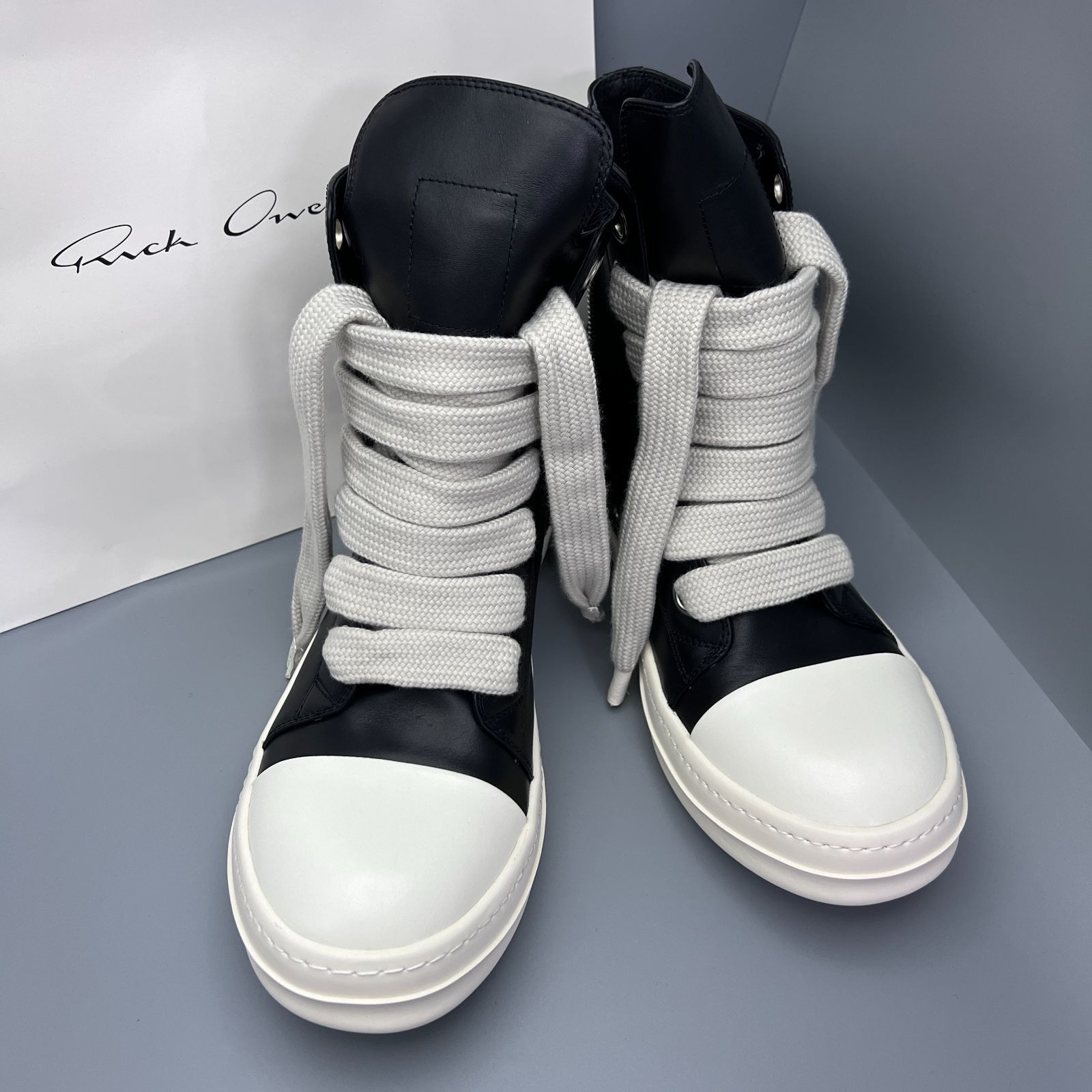 Rick owens ラモーンズ ジャンボレース サイズ: 43 / 42 - メルカリ