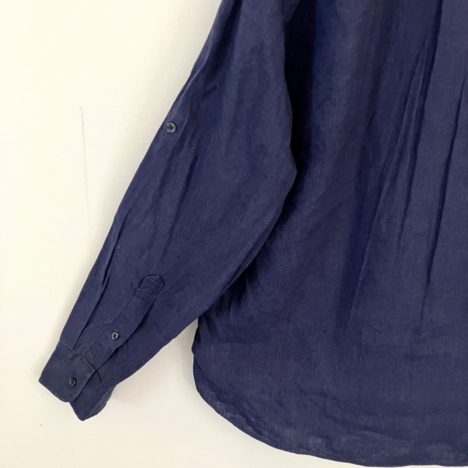 【希少】00s J.CREW 最高級アイリッシュリネン100% 半袖シャツ M 希少】00s J.CREW 最高級アイリッシュリネン100% 半袖シャツ M