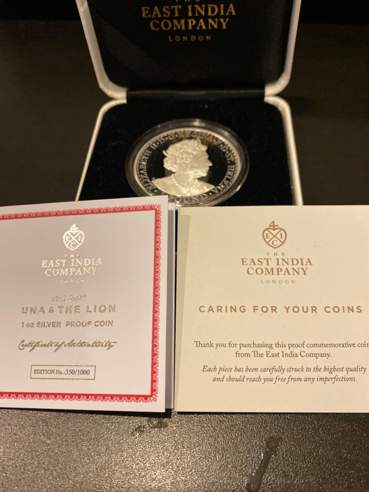 セントヘレナ 2021 ウナとライオン 銀貨 プルーフ - メルカリ