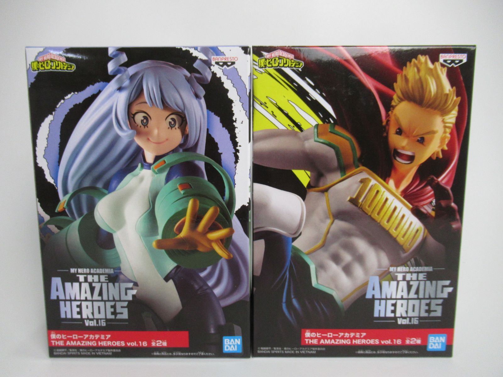 僕のヒーローアカデミア THE AMAZING HEROES vol.16 波動ねじれ 通形ミリオ 全2種セット ルミリオン AB ヒロアカ プライズ  フィギュア 新品未開封 - メルカリ