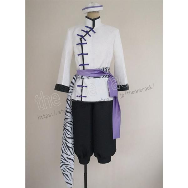 文豪ストレイドッグス 風 中島敦 コスプレ衣装 コスチューム cosplay イベント 演出服 アニメ変装 仮装 ハロウィン kkkrak