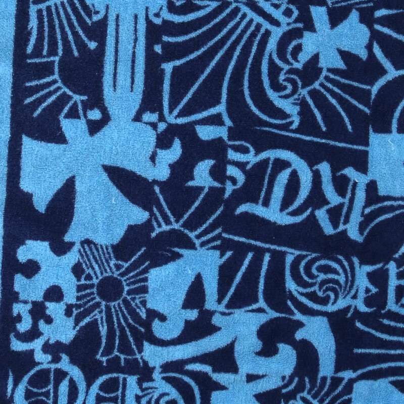 TOWEL CHロゴ総柄ビーチタオル