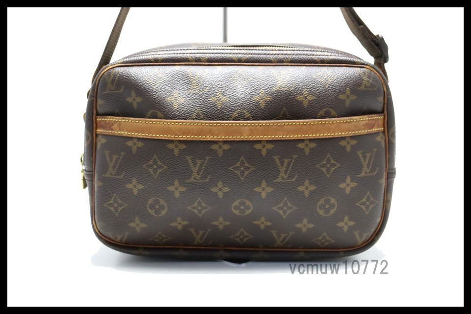 LOUIS VUITTON モノグラム リポーターPM レザー ショルダーバッグ ルイヴィトン 0529xd206-8K