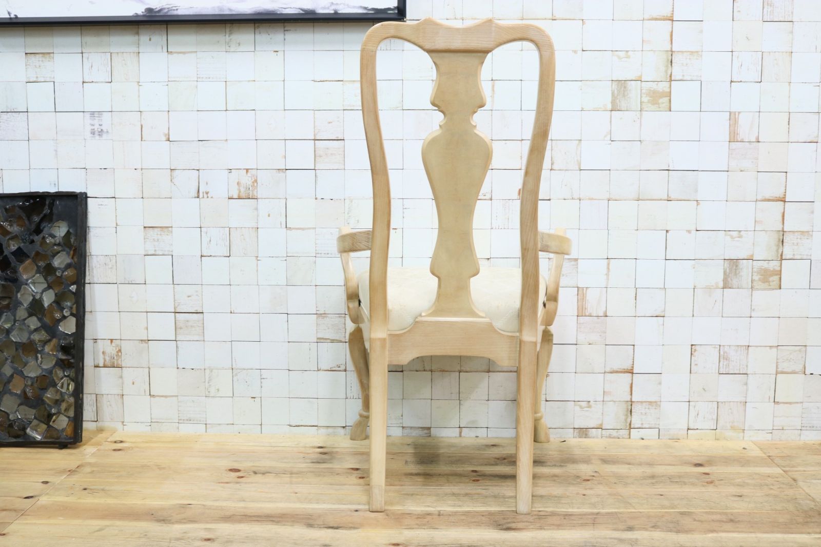 GMIK486E◯DREXEL HERITAGE ドレクセルヘリテイジ ダイニングチェア 食卓椅子 アームチェア ハイバックチェア ファブリック MARWIL-DEMENAGEMENTS_CH