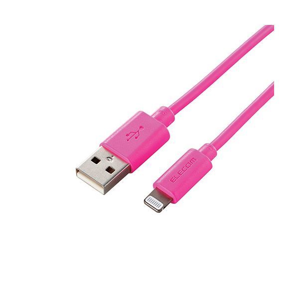 エレコム Lightningケーブル/スタンダード/1.0m/ピンク MPA-UAL10PNX5