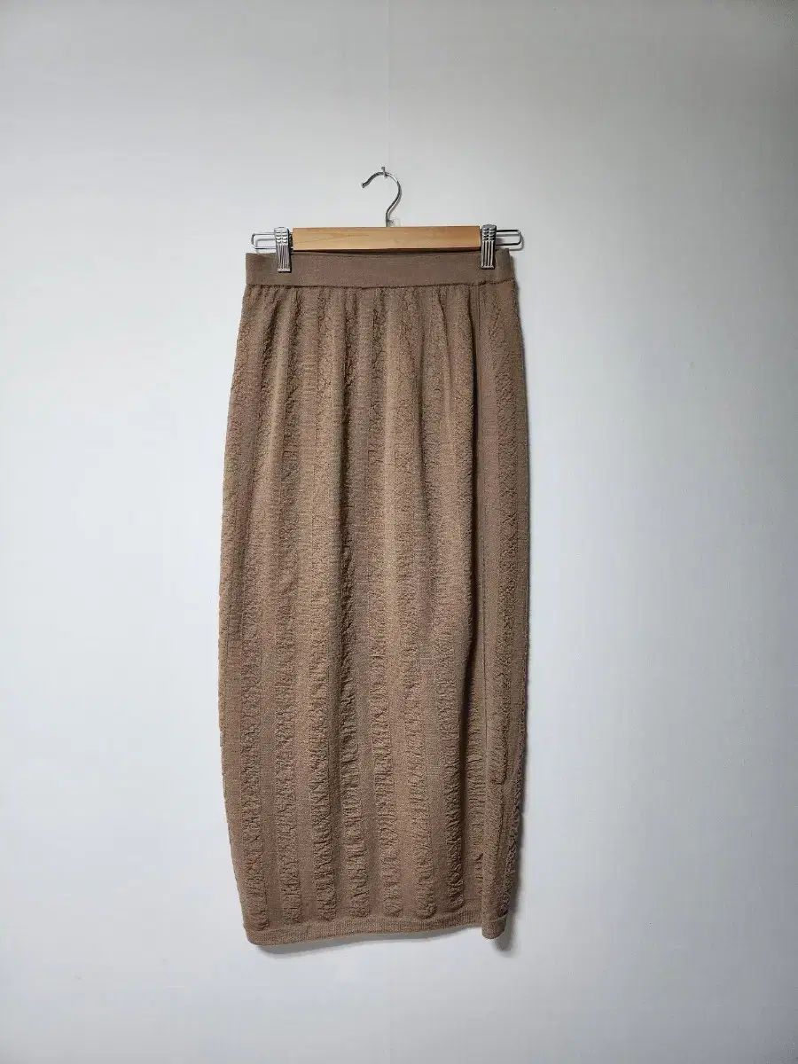 the CASHMERE ウール シルク ロング スカート 2020