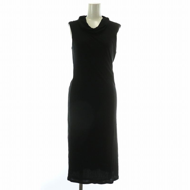グッチ GUCCI ノースリーブ ワンピース 絹 シルク グッチ GUCCI ワンピース 絹 シルク ノースリーブ ロング 38 S 黒