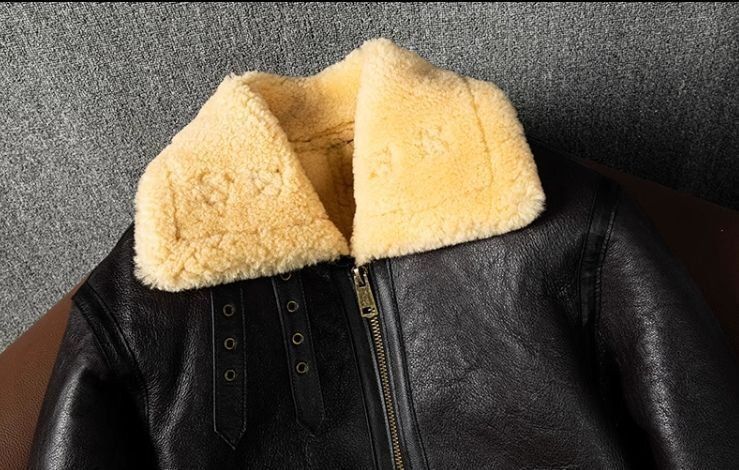 シープスキン 毛皮一体