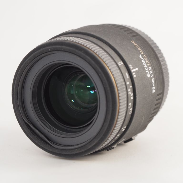 SIGMA 単焦点マクロレンズ MACRO 50mm F2.8 EX DG キヤノン EF用 フル