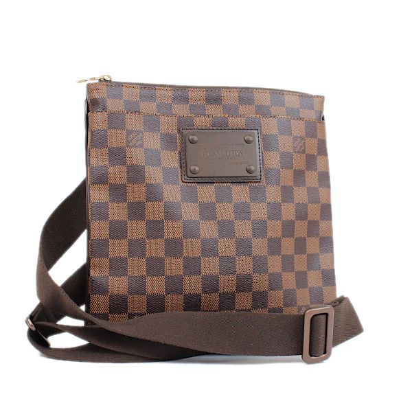 美品 ルイヴィトン LOUIS VUITTON ダミエ エベヌ ポシェットプラット