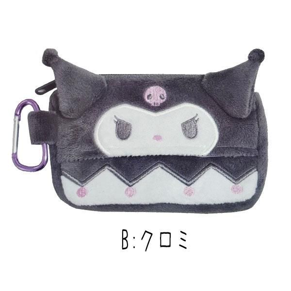 ティッシュポーチ サンリオ ポケットティッシュ カバー 小銭入れ