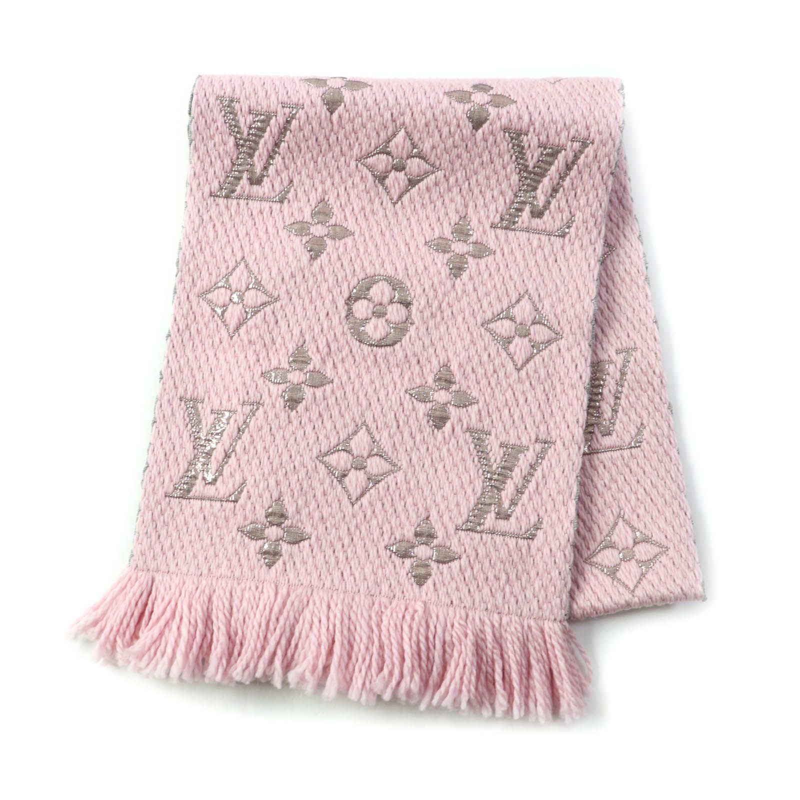 美品☆LOUIS VUITTON ルイヴィトン 19年製 M70466 エシャルプ ロゴ 