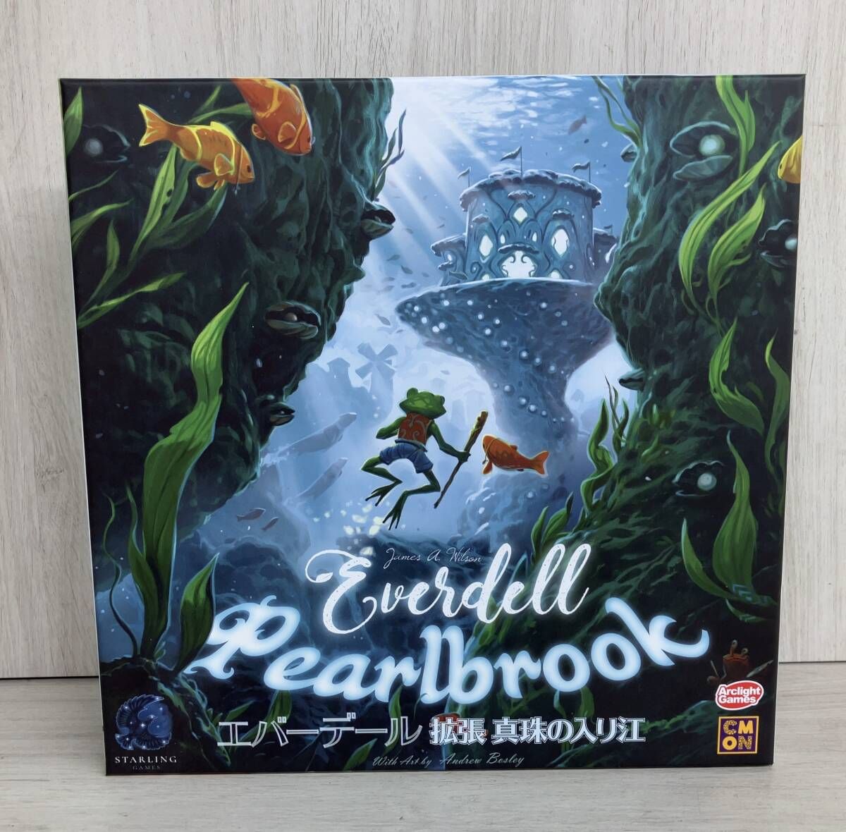 初版 エバーデール 拡張 真珠の入り江 完全日本語版 Everdell Pearlbrook ボードゲーム アークライト