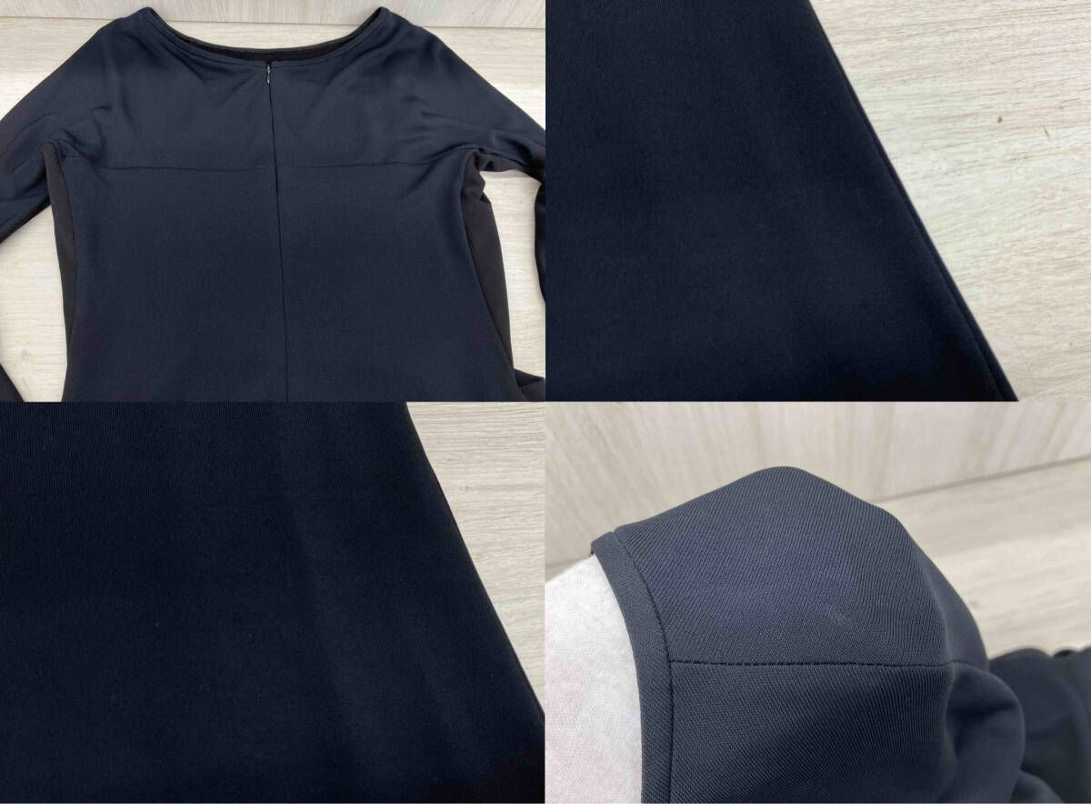【美品】ジョルジオアルマーニ アンサンブル ワンピース 40 L相当 ブラック 中古・古着通販】GIORGIO ARMANI (ジョルジョアルマーニ) 長袖