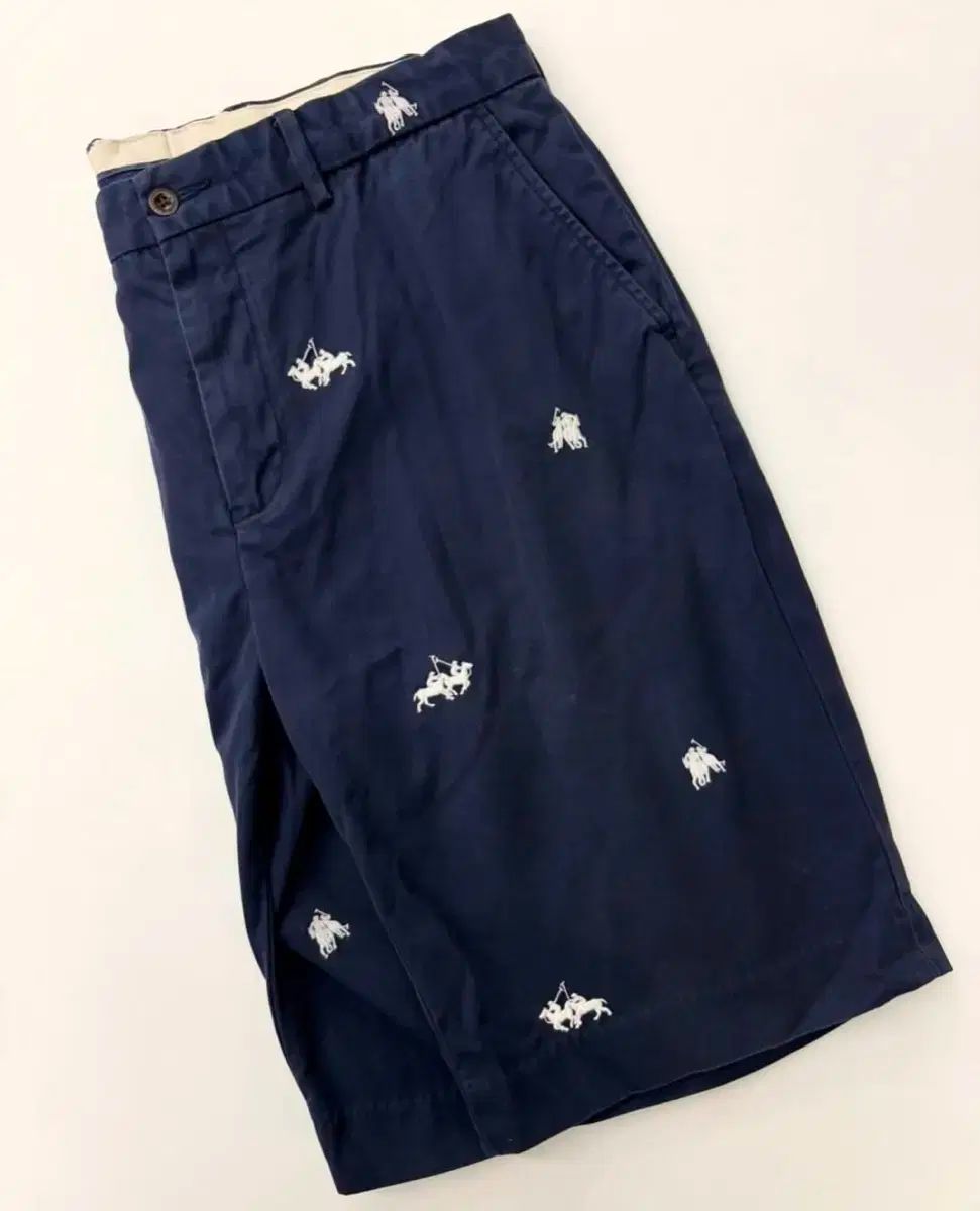 Polo ポロ Ralph Lauren ラルフローレン エンブロイダード ロゴ ハーフパンツ