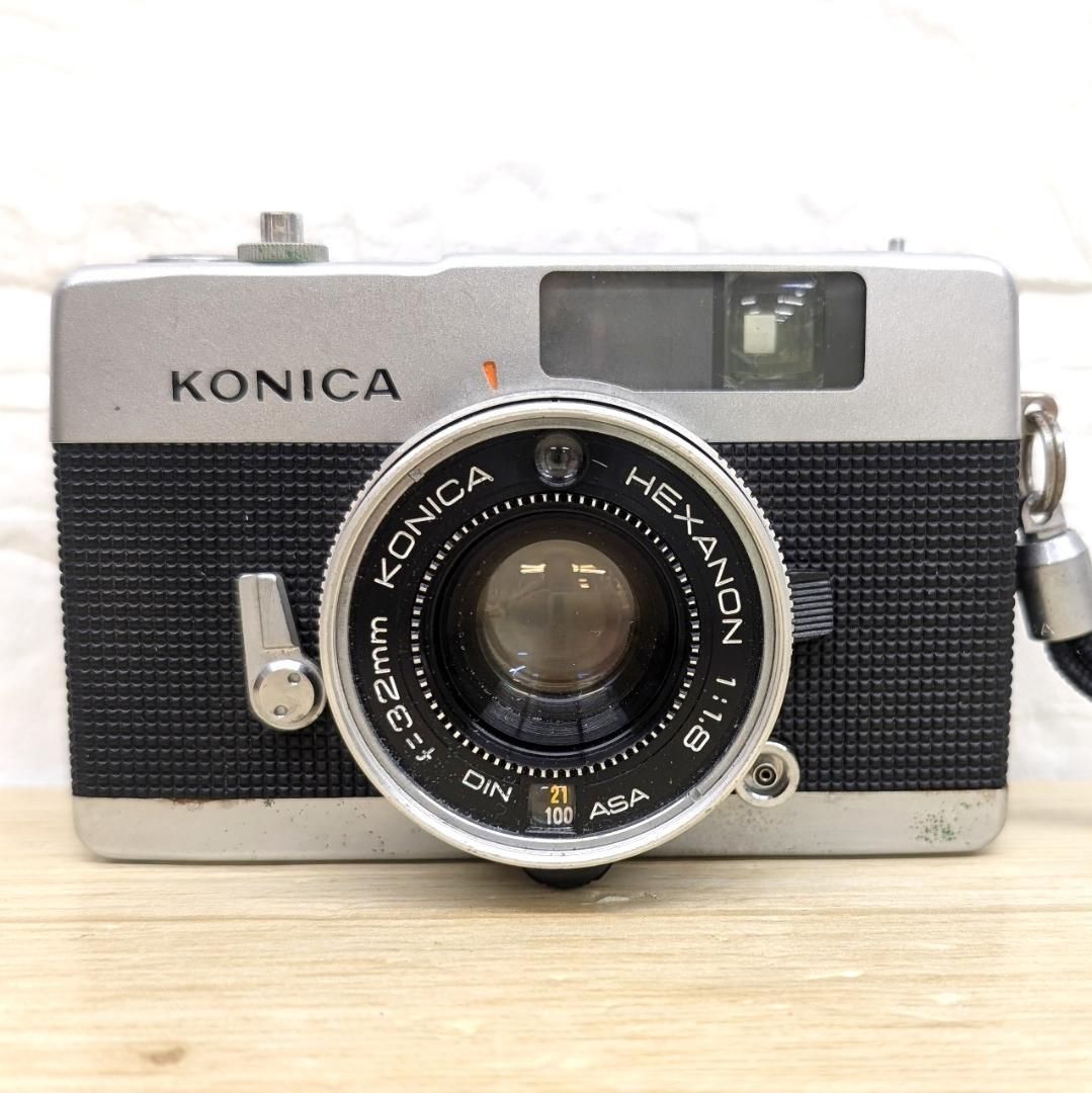 希少 フィルムカメラ　KONICA EYE3 おしゃれ　アンティーク 希少 フィルムカメラ KONICA EYE3 おしゃれ アンティーク - メルカリ