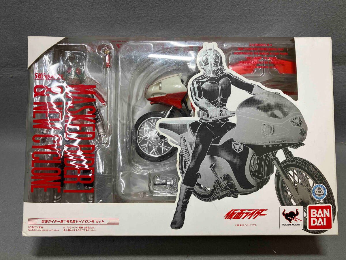 未開封】S.H.Figuarts 仮面ライダｰ新1号&新サイクロン号 セット