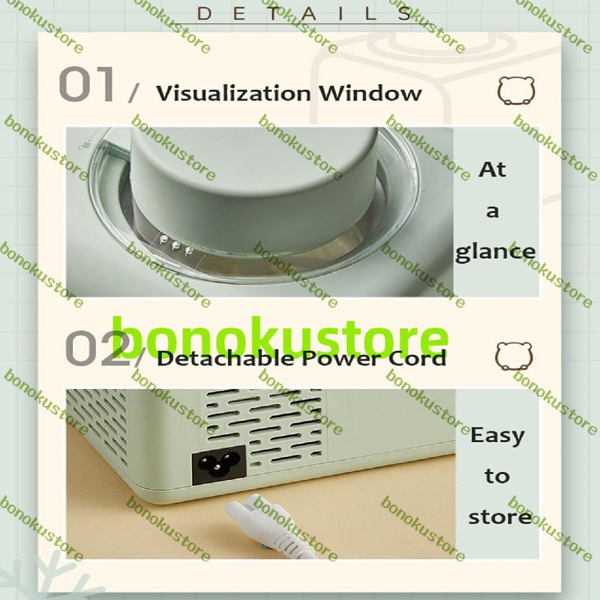 4つのモードを備えたアイスクリームメーカー