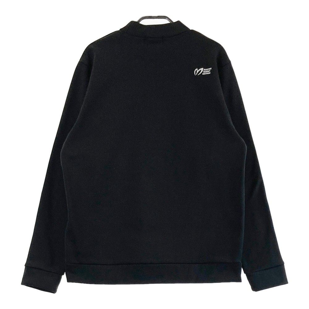 サイズ：5 MASTER BUNNY EDITION マスターバニーエディション 2022年モデル 裏起毛 ハイネック 長袖Tシャツ  ブラック系 [240101353005] ゴルフウェア メンズ ストスト サイズ：5 MASTER BUNNY EDITION マスターバニーエディション