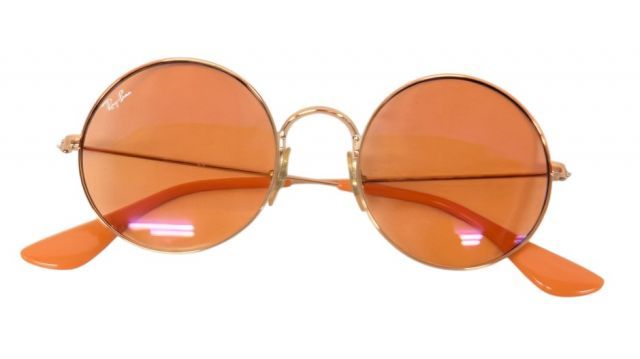 新品同様 Ray-Ban レイバン サングラス ジャジョ JA-JO オレンジ系  