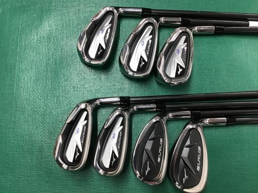 ミズノ EURUS G 6 7 S アイアンセット IR EXSAR フレックスS メンズ 男性用 右利き 右用 Cランク ゴルフクラブ