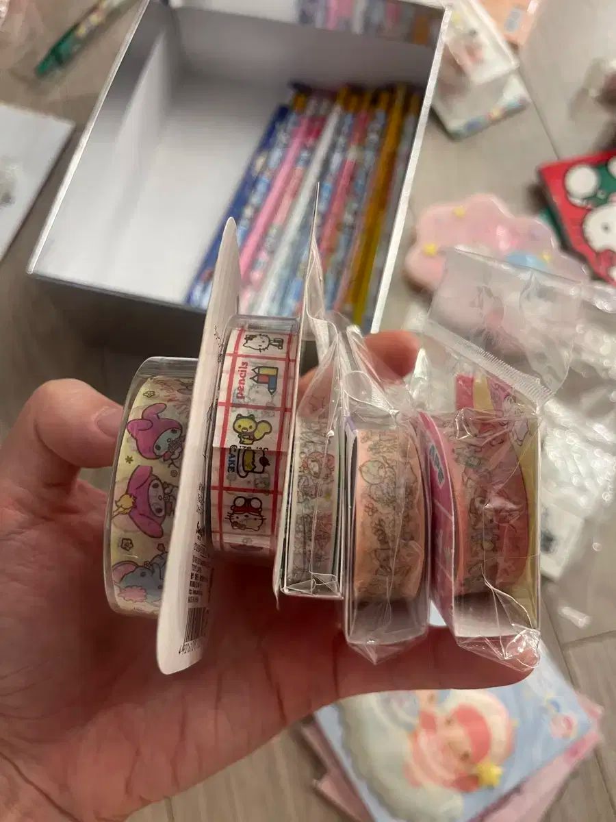 サンリオ リトルツインスター マイメロディ ハローキティ（HELLO KITTY） マスキングテープ まとめ売り